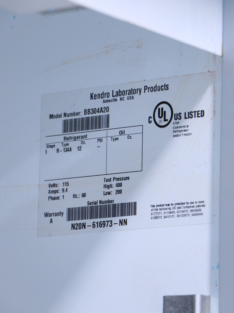 Kendo Laboratory Refrigerator BB304A20