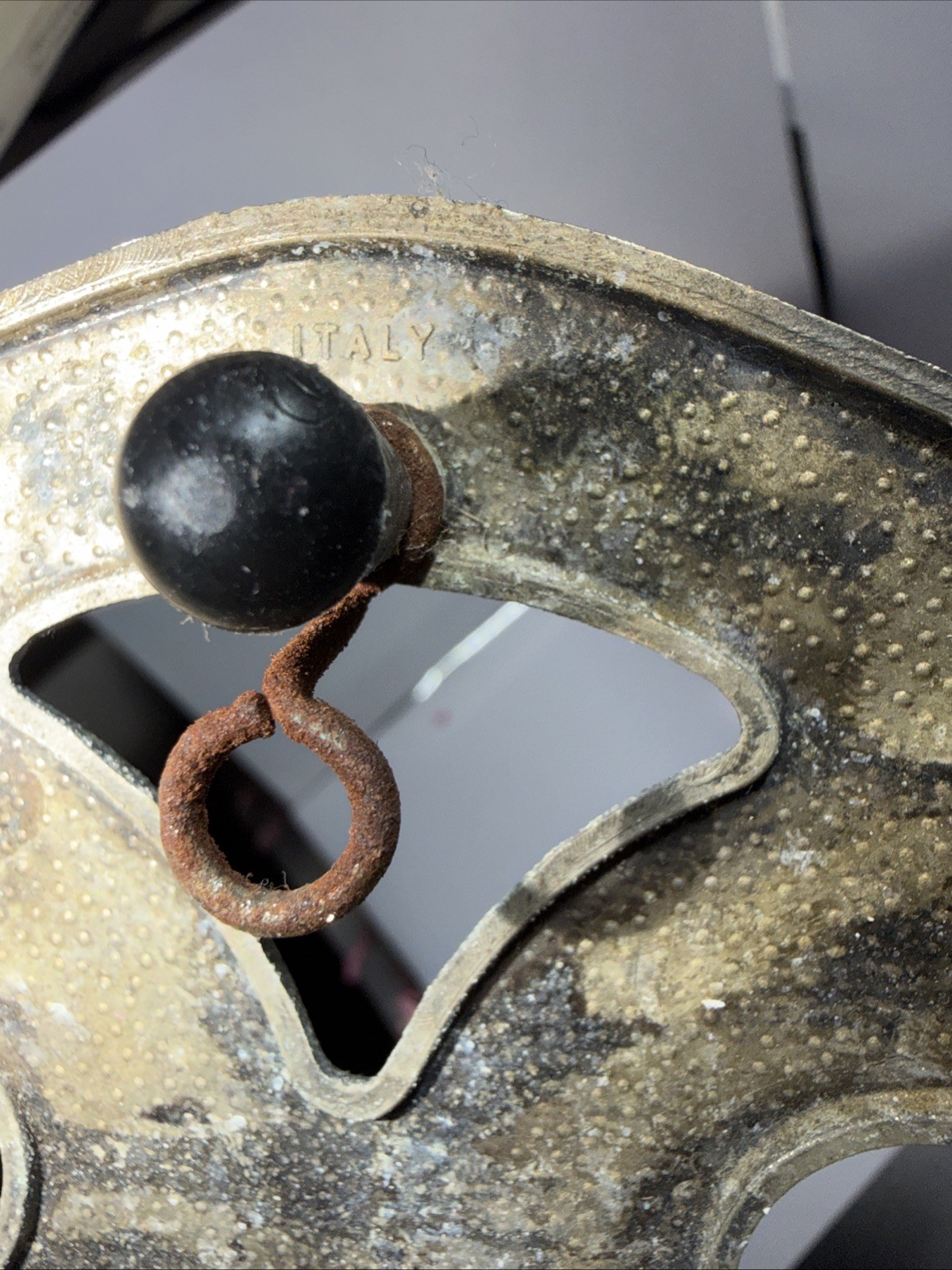 Vintage Leonard Silver plate Pot Holder Italy