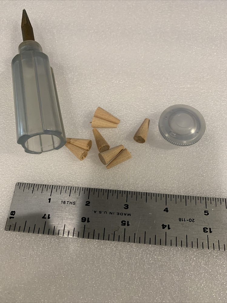 Hand Reamer Tool And 8 Wood Cone Plugs