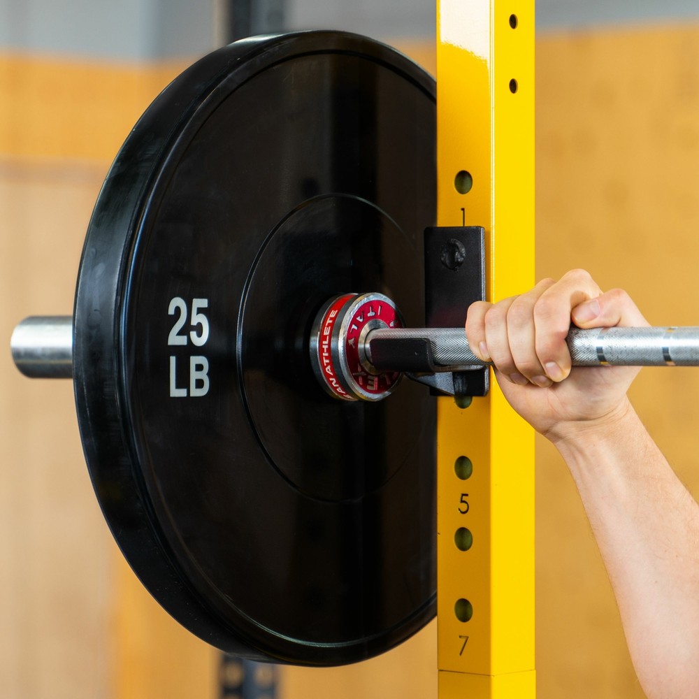 PRISP J-hook for squat stand - compatible with 5x5 cm racks