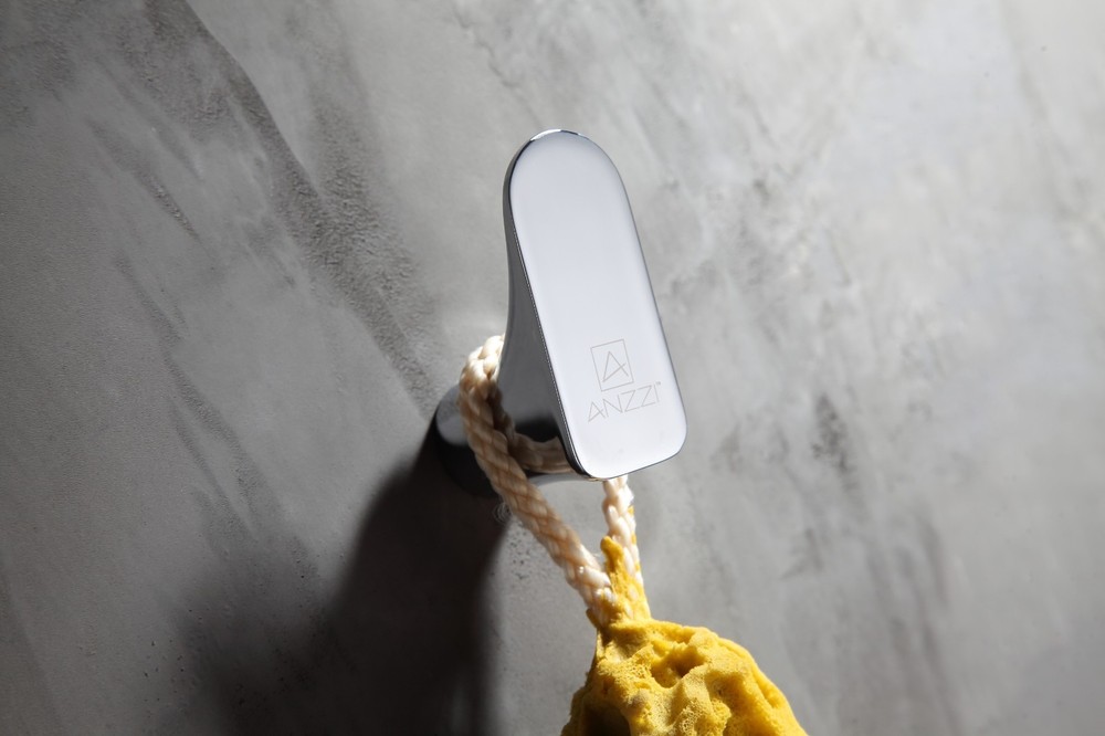 Essence Series Robe Hook in Polished Chrome