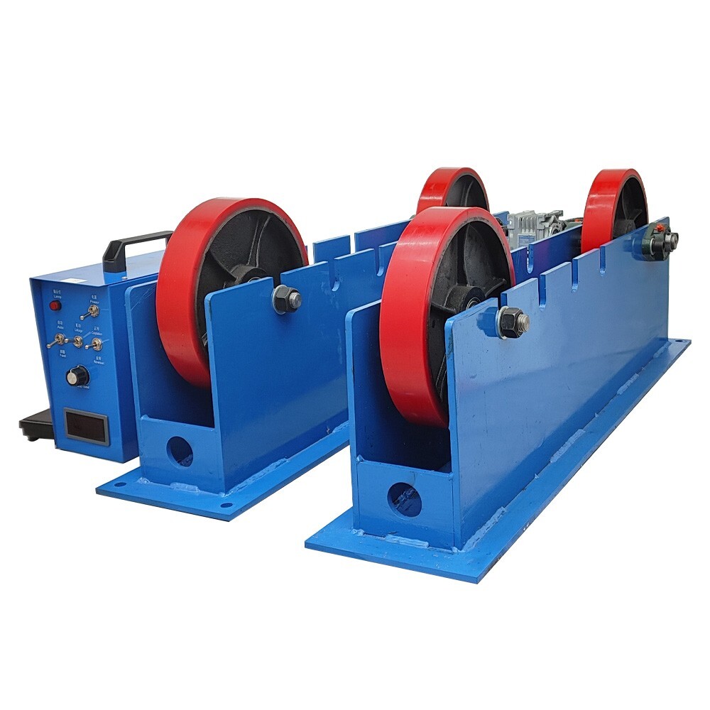 1Ton Welding Turning Roller Positioner Weld Bracket Adjustable Width 2200lbs