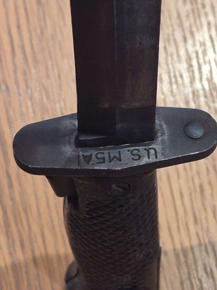 Authentic USGI USM5A1 Mfg. Imperial W/ M8A1 Sheath Danish markings
