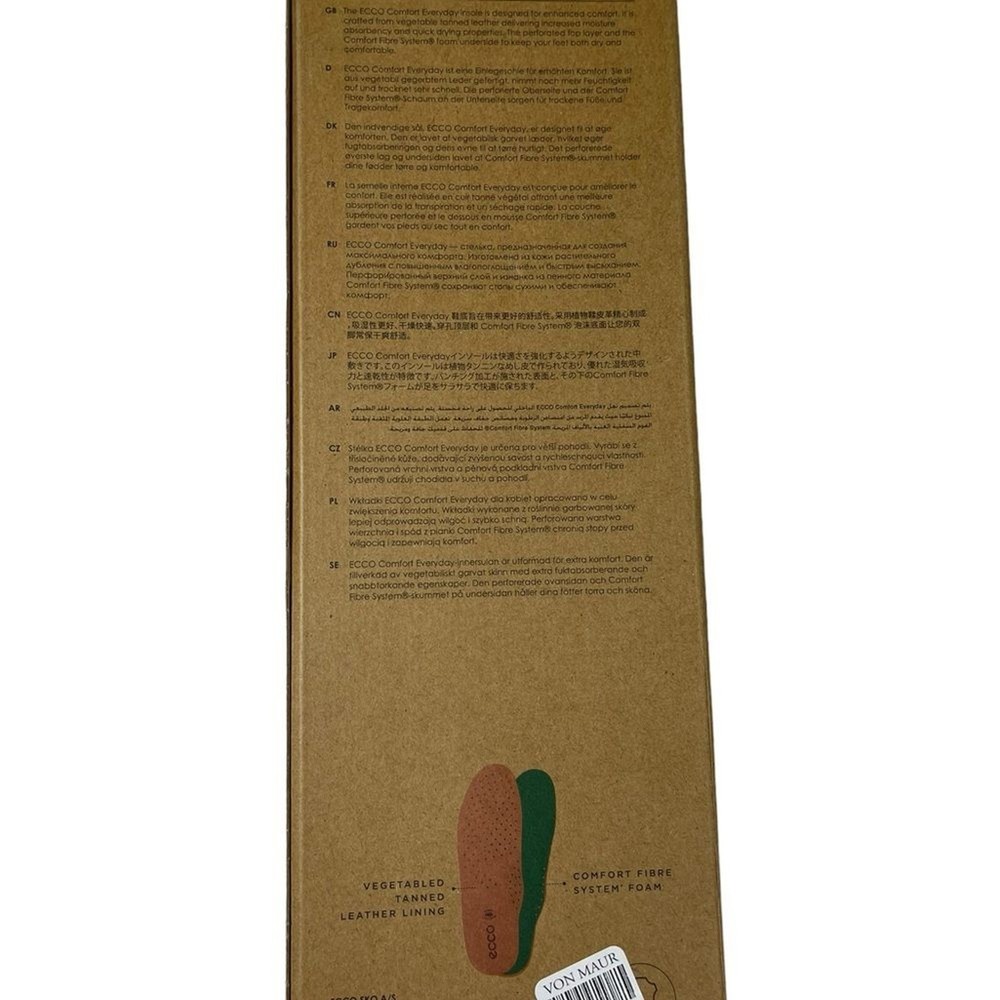 Ecco mens everyday insoles size 41 (8)