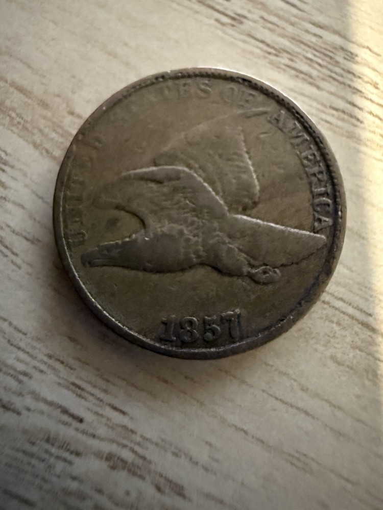1857 Flying Eagle Cent 1c Penny US Mint Coin