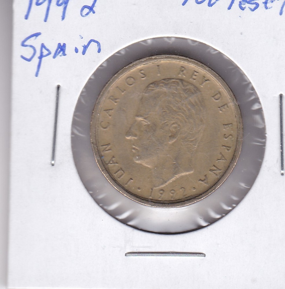 1992 Spain 100 Pesetas