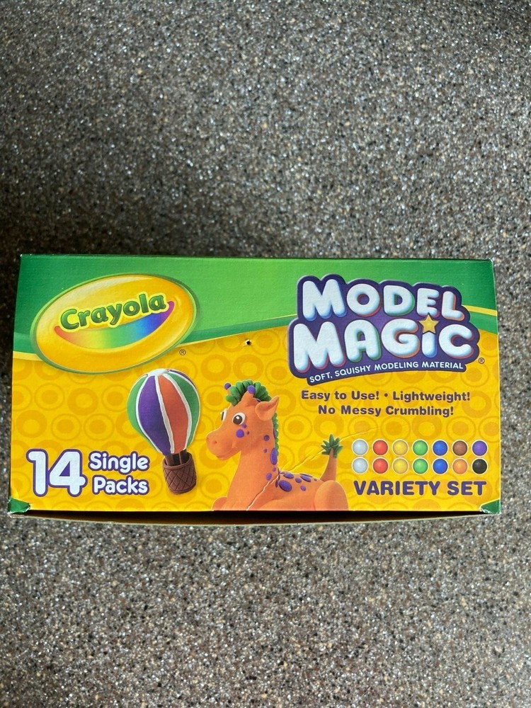 Crayola Model Magic Variety Set includes 12 sealed packs