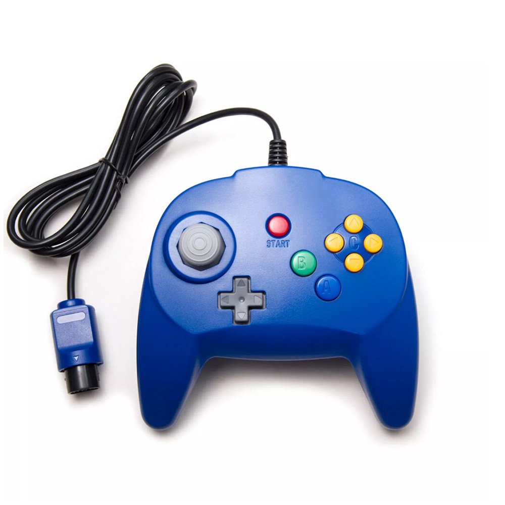 For Nintendo N64 Wired Game Console Upgraded Controller Gamepad Joystick Joypad