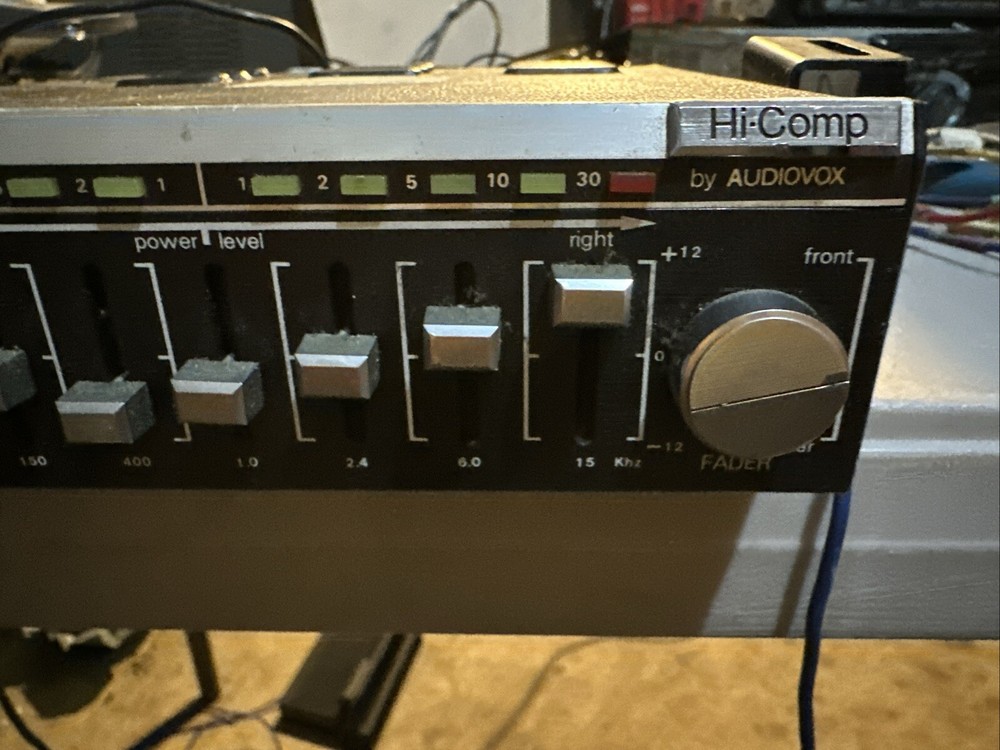 Hi Comp Audiovox Car Equalizer