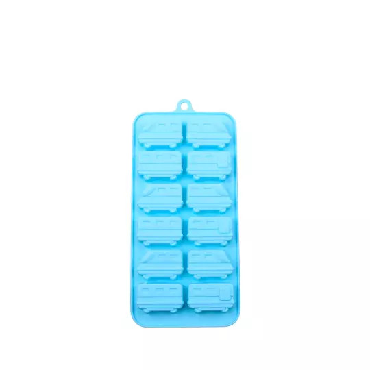 Silicone Ice Cube Mold Tray / Bakeware - New - Train