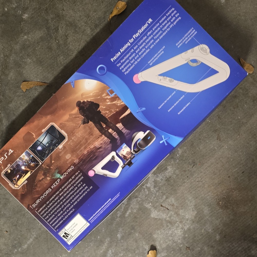 PlayStation VR Aim Controller Bundle with Farpoint Blu-ray Disc for PS4