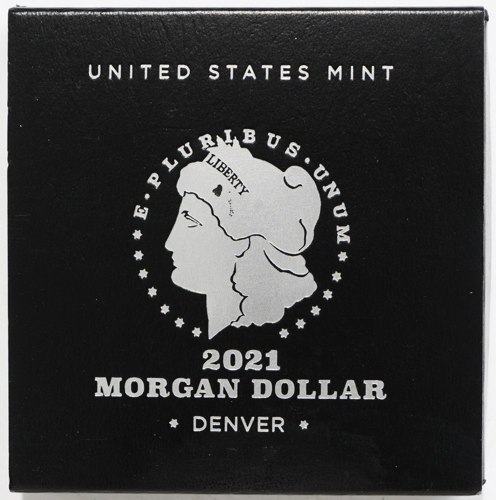 2021 D Morgan Dollar w/ Box & COA
