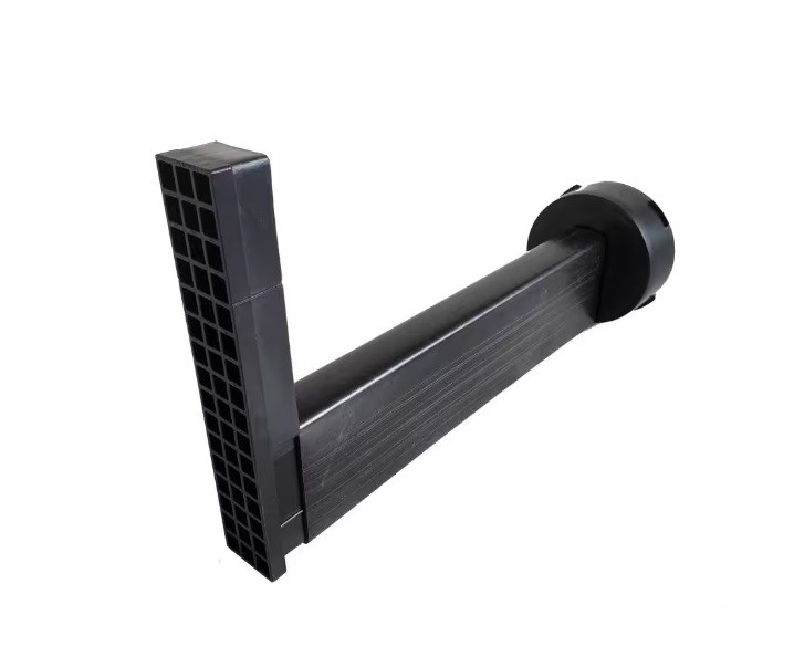 WALL DRAIN PRO Universal Retaining Wall Block Drain Black
