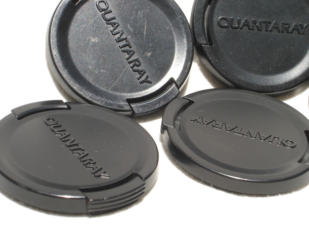 one QUANTARAY 55mm plastic front lens cap Japan