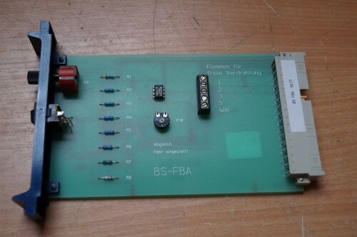 Buderus BS- FBA New