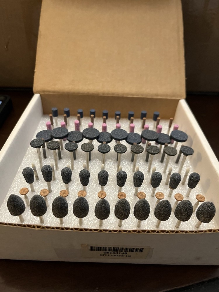 99 Pc 1/8” mounted Stones