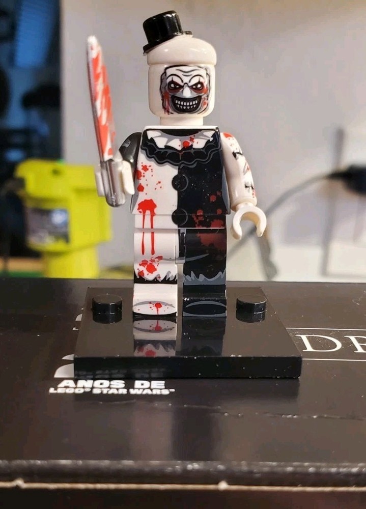 Lego Art the Terrifier Custom Printed Minifigure