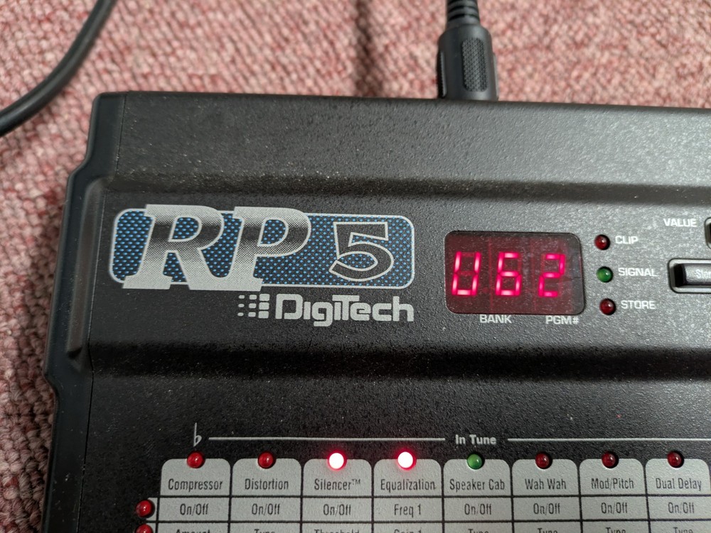 DigiTech RP5 Guitar Effects Processor W/ Power Supply 1995