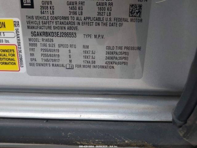 ENCLAVE 2014 Glove Box 4823230