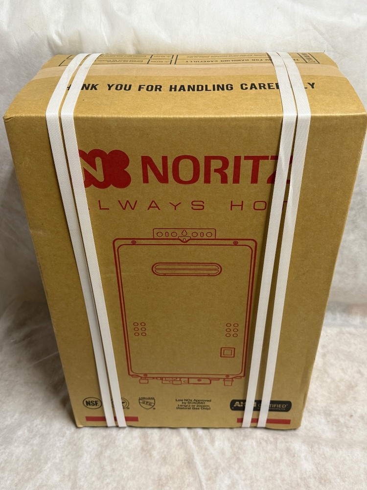 New in Box Noritz Tankless Water Heater NR501-OD-NG Silver Edition