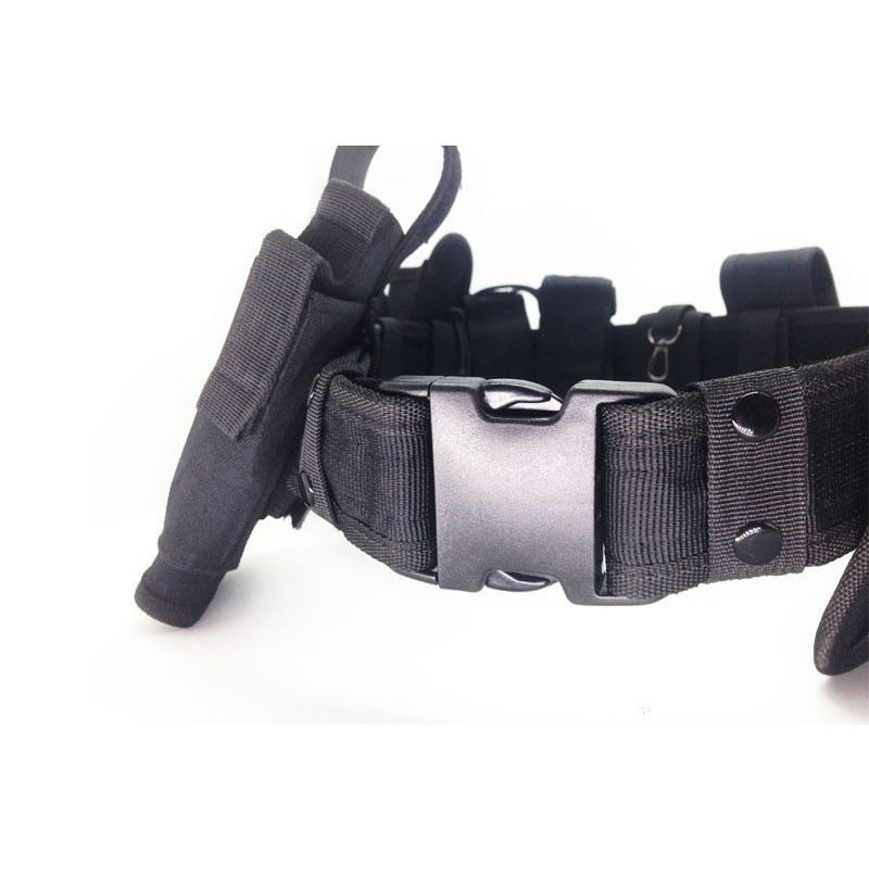 Police Security Guard Modular Enforcement Equipment Duty Belt Tactical 600 Nylon