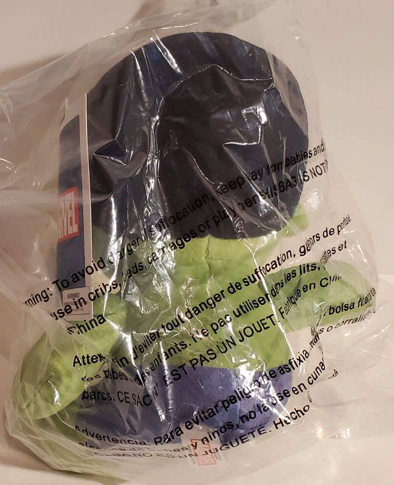 KIDROBOT MARVEL COMICS INCREDIBLE HULK PLUSH STUFFED PHUNNY SUPERHERO DOLL