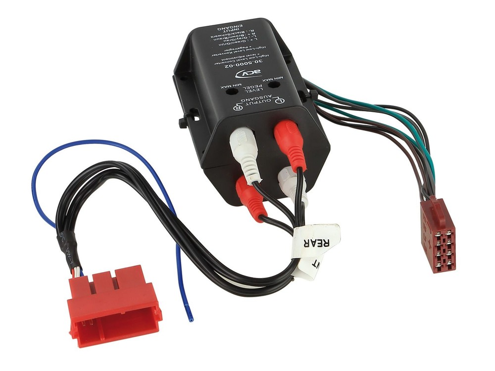 Active System Adapter For Audi A3 A4 A6 A8 TT BOSE Fully Active System Mini ISO 4 Channel
