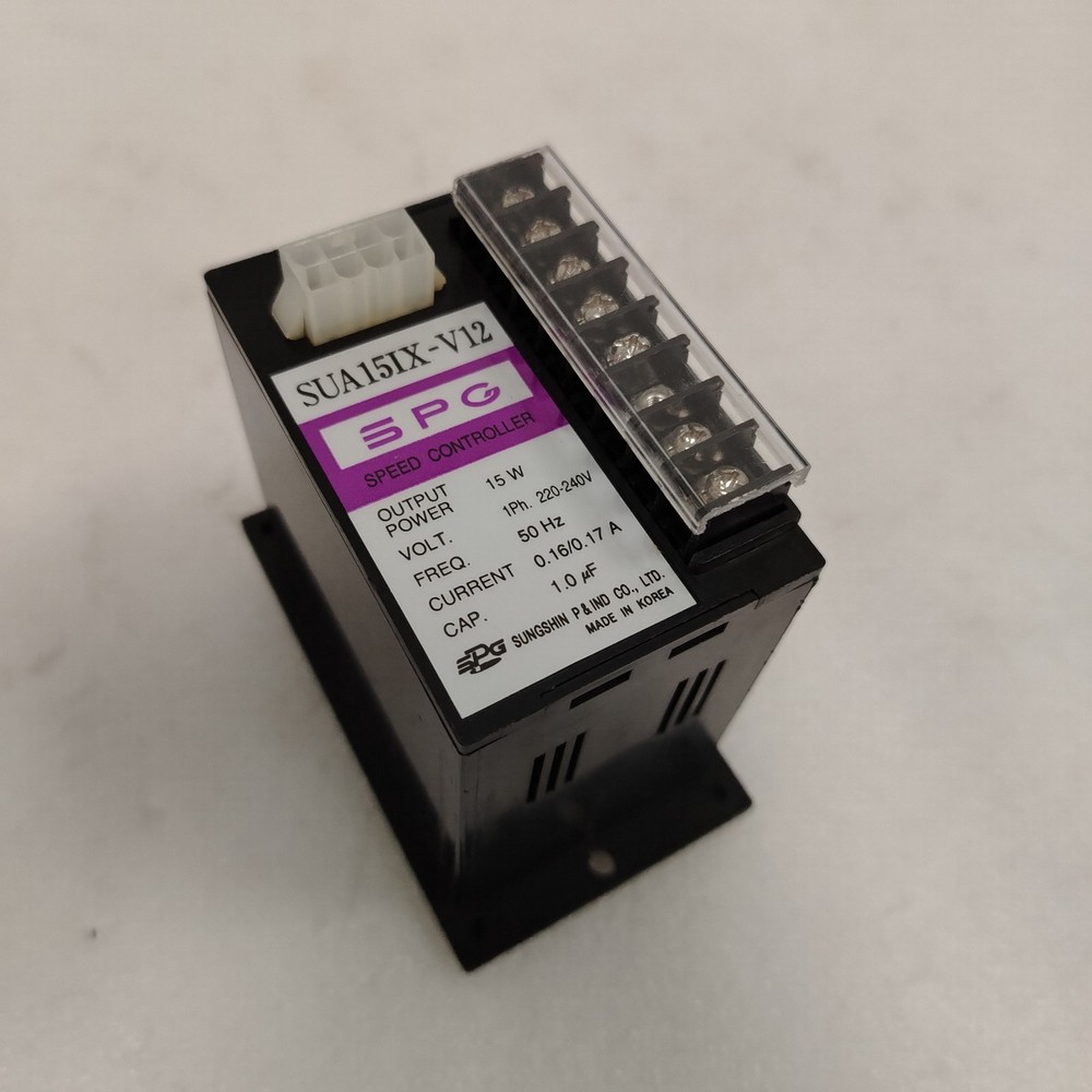 SPG Co.Ltd SUA151X-V12 Speed Control