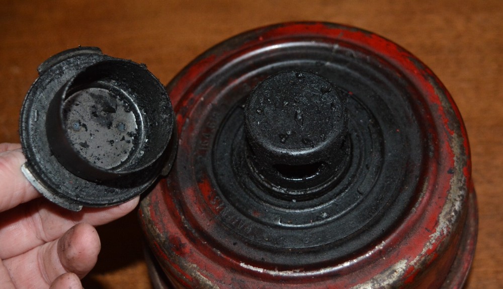 ANTHES FORCE OILER CO. KEROSENE Road Flares Orig. Storage Case EMPTY