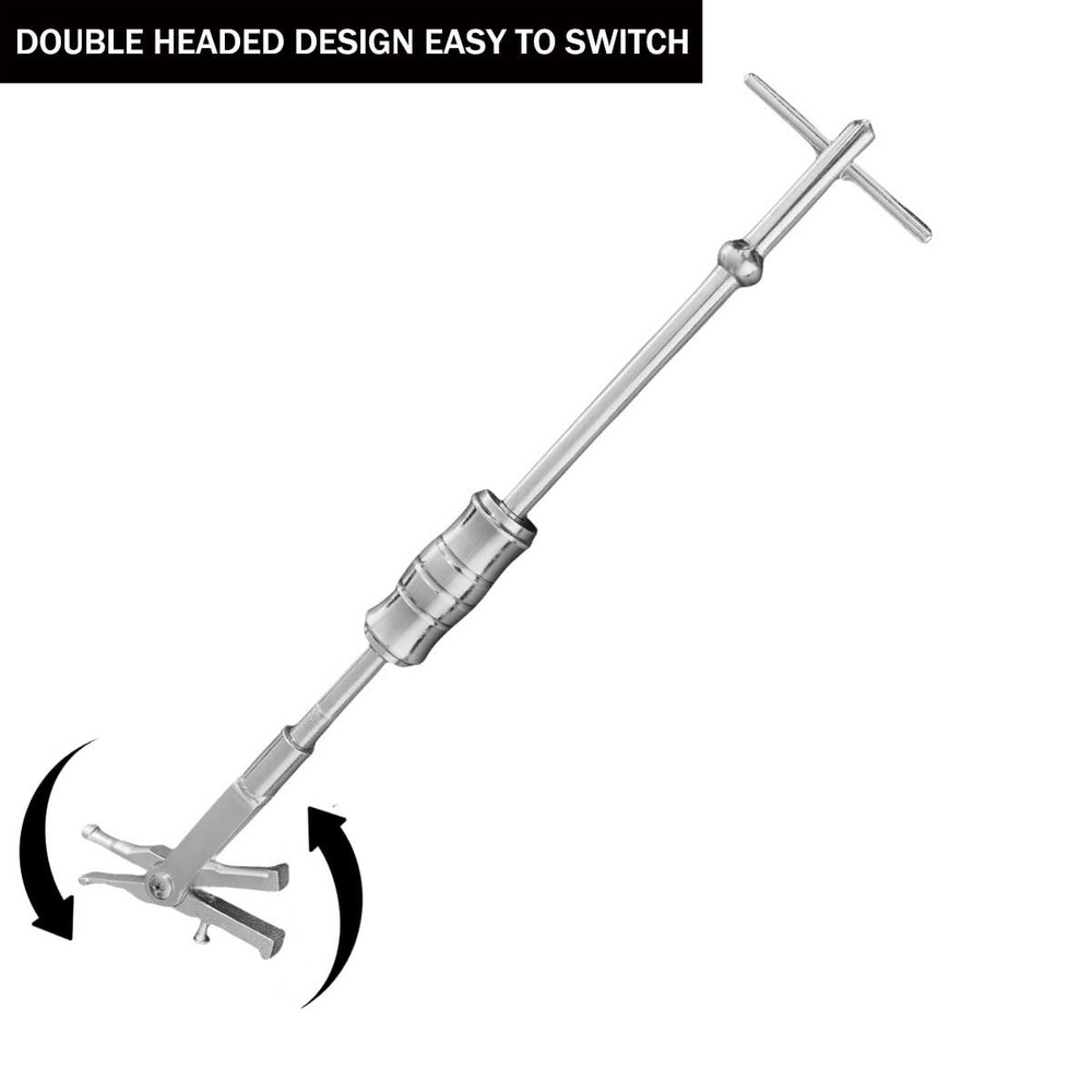 TIANAOKEJI Internal Bearing Puller Double Headed Slide silver