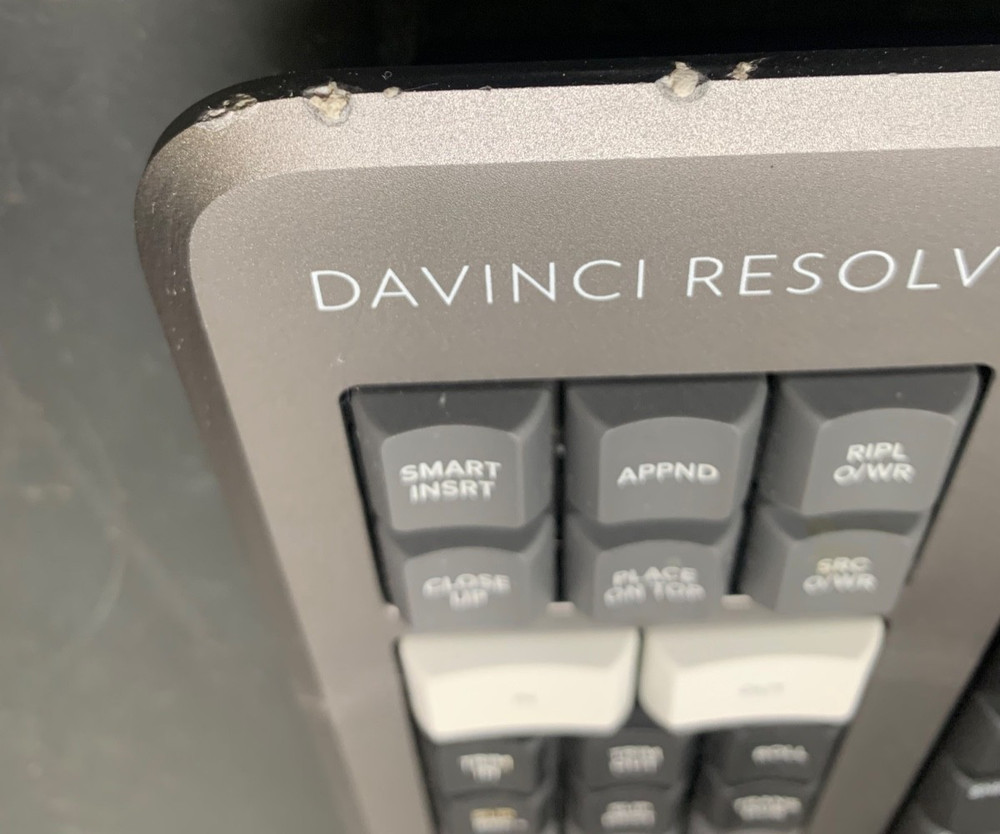 Blackmagic Design DaVinci Resolve Editor Keyboard READ