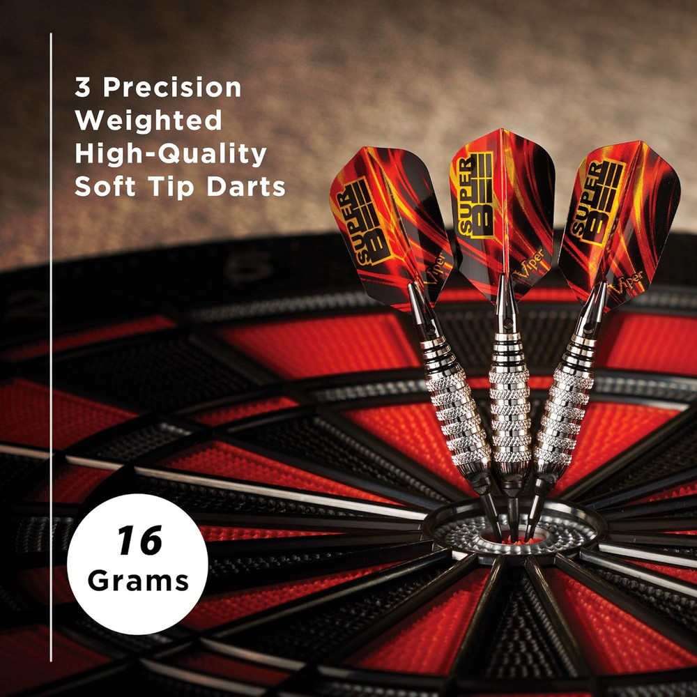 Super Bee Soft Tip Darts, 16 Grams