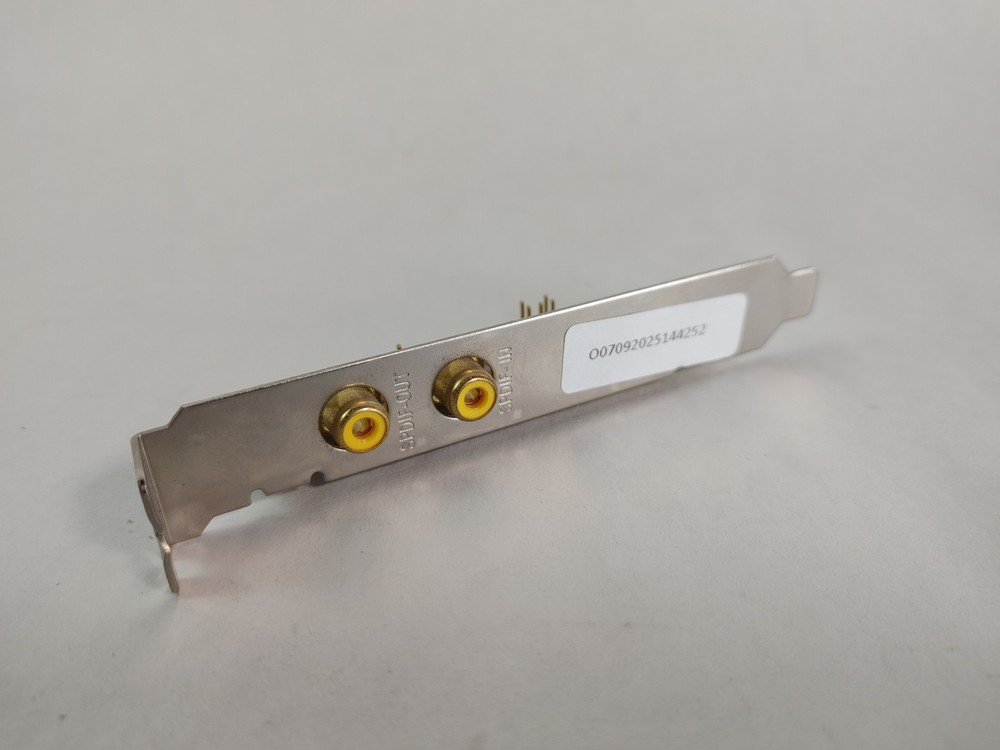 Asus SPDIF I/O Input Output Audio Bracket