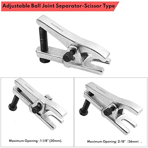 3Pcs Ball Joint Separator, Tie Rod End Tool Pitman Arm Puller for Front End