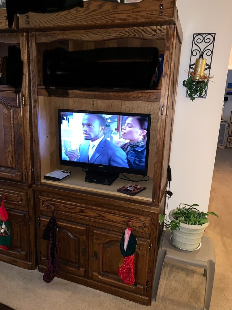 Authentic Germany three piece Cabinet/Entertainment set