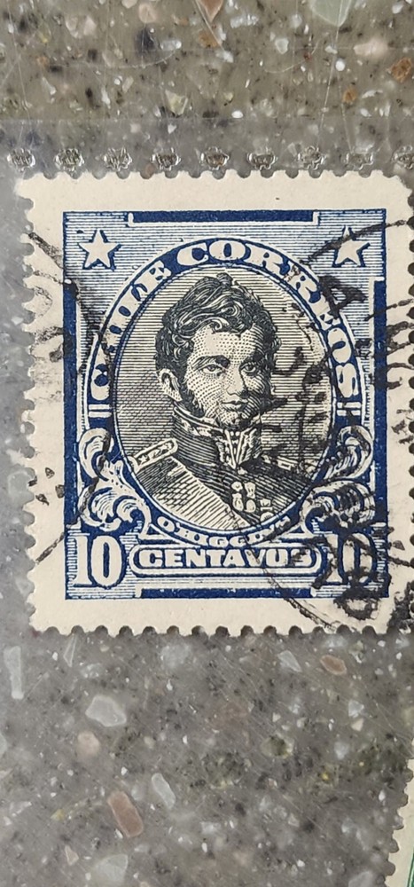 Chile Foreign 10c Stamp Used - #A804