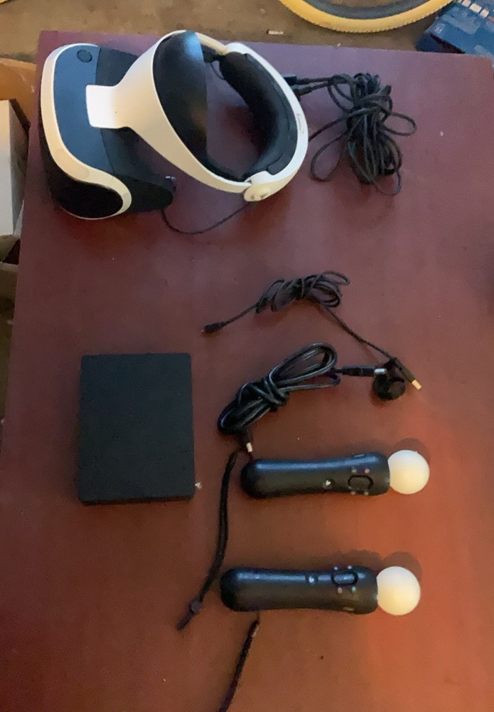 PlayStation Vr Station Headset & Controllers