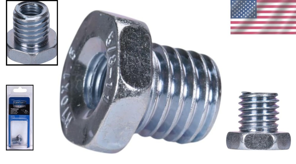 Efficient M10 to 5/8"-11 Thread Adapter for Enhanced Angle Grinder Versatility