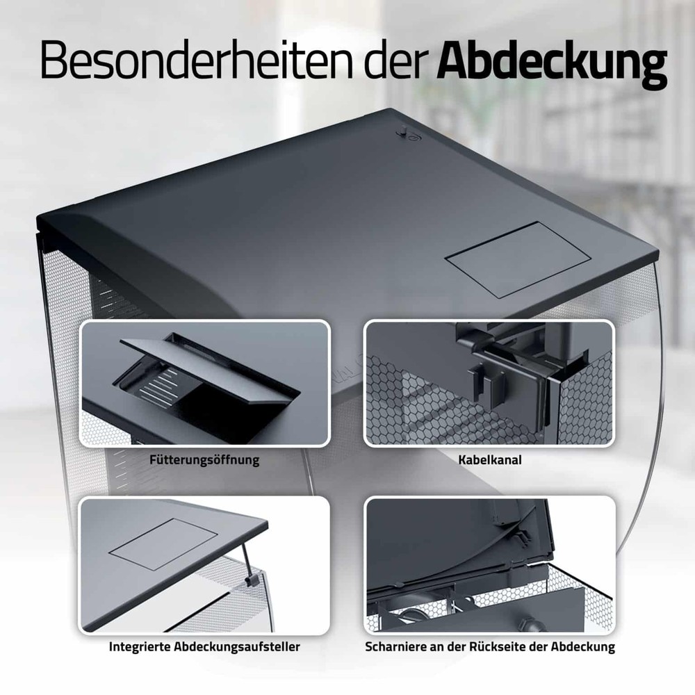 Fluval Flex 2.0 – Modern 57L Freshwater Aquarium With LED & Filter System