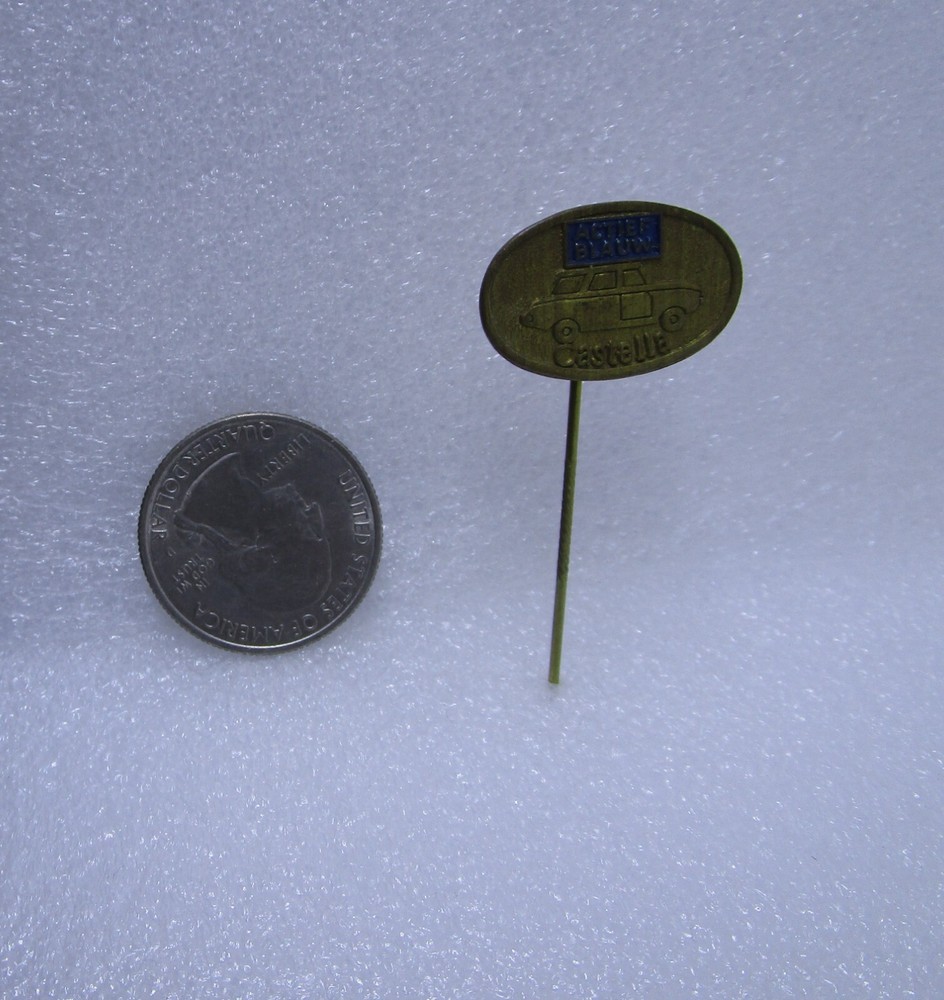 Actief Blauw Castella Stick Pin