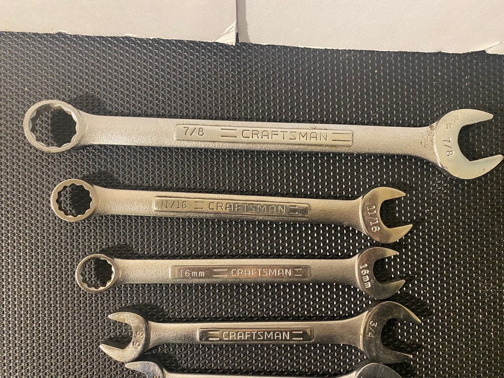 Craftsman Vintage SAE Combination Wrench Set 10pc
