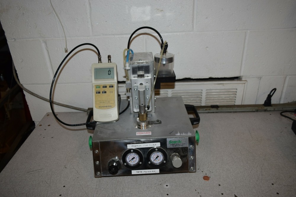 Scari Mec Testing Machine with Manometer