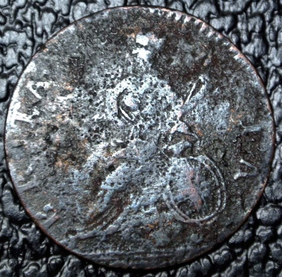 US POST-COLONIAL - NON REGAL HALF PENNY - 177?