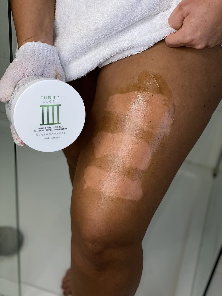 Purity Excel 60 Second Miracle Express Self Tan Remover & Exfoliating Tan Era...