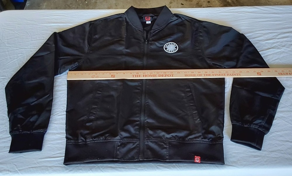 SPITFIRE WHEELS OG CIRCLE PATCH BOMBER JACKET - MEDIUM