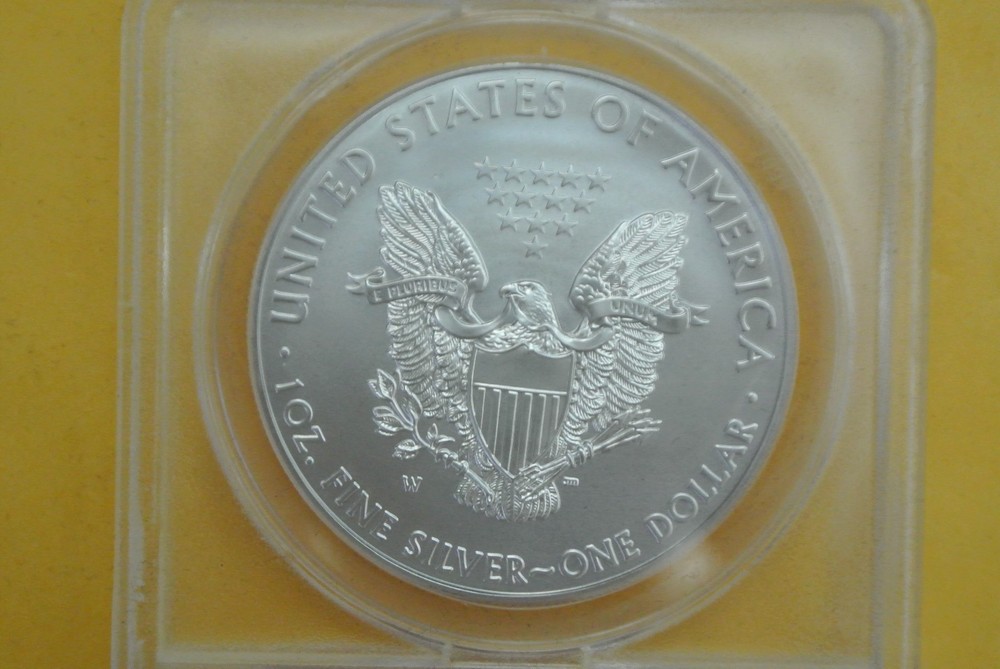 2011-W Burnished Silver Eagle - SP70 ANACS First Release