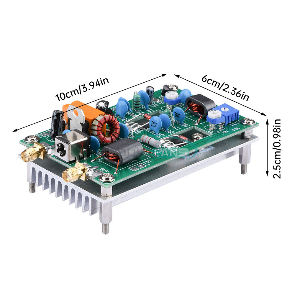 30W Shortwave Power Amplifier Board CW SSB Linear High Frequency Power Amplifier