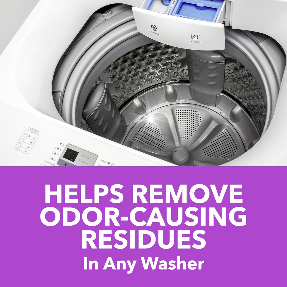 Washing Machine Cleaner with Odor Blasters - 4 Pack
