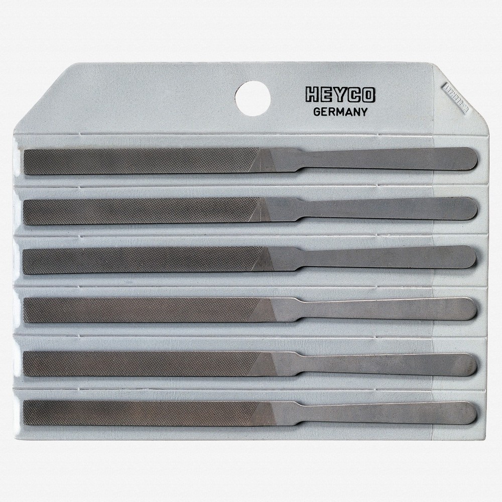 Heyco Contact Files, 6 Pieces