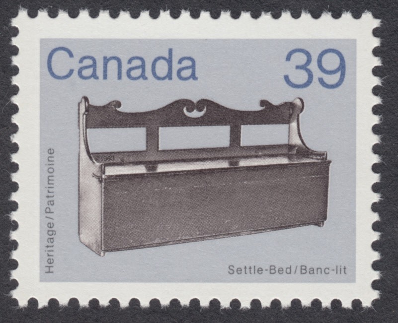 Canada - #928 Heritage Artifacts - Settle Bed - MNH